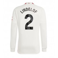 Billiga Manchester United Victor Lindelof #2 Tredje fotbollskläder 2023-24 Långärmad